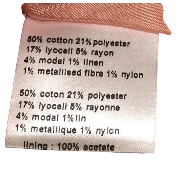 Anthropologie x Helen Berman Tangerine Dream Tweed Jacket size 10 NEW - Picture 8 of 9